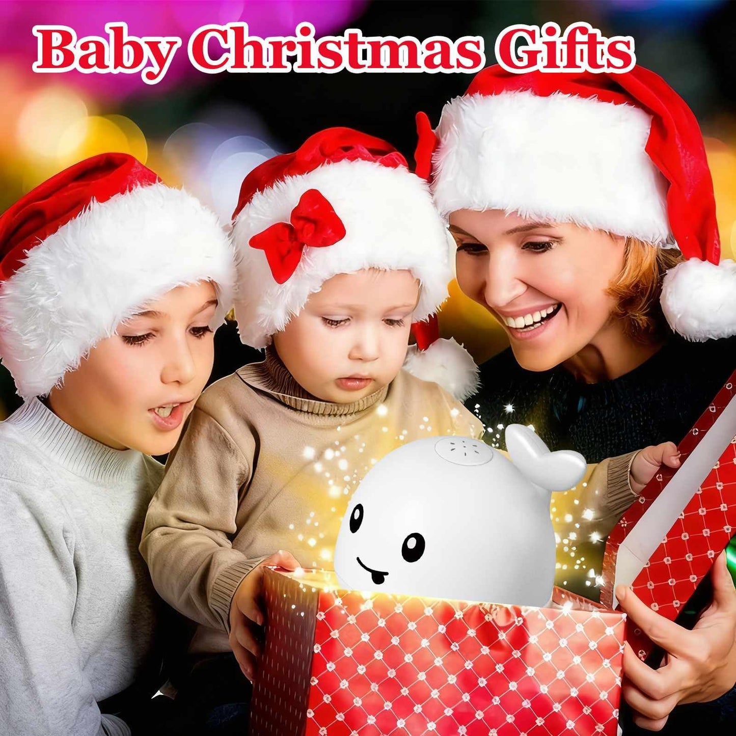 Toddla Whale Bath Toy Sprinkler - Water Pool Toys for Toddlers 1-3, Light Up Floating Baby Bath Toys, Birthday Gift for 1 2 3 4 5 Year Old Boys Girls,, Water Sensory Toys for Kids
