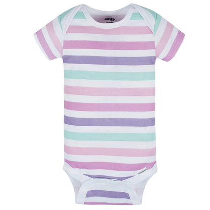 Onesies Brand Baby Girls' 8-pack Short Sleeve Mix & Match Bodysuits
