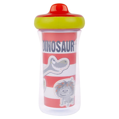The First Years Disney Minnie Mouse Insulated Sippy Cups - Insulated Toddler Cups with Bite-Resistant Hard Spout - 9 Ounces - 2 Count