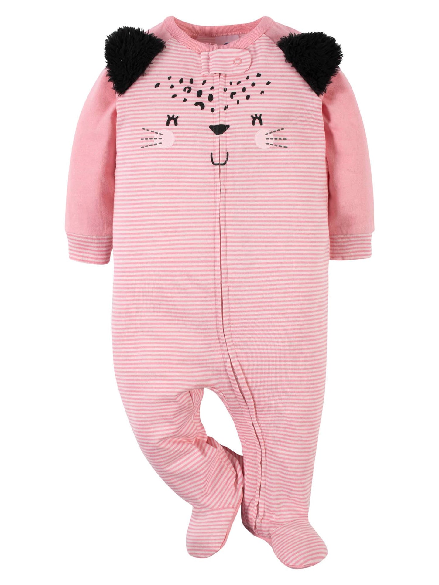 Gerber Baby-Girls 4 Pack Sleep 'N Play Footie