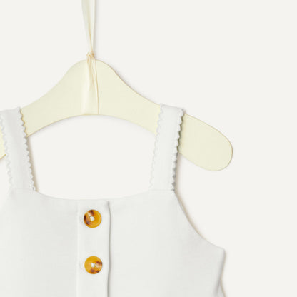 Amazon Essentials x Sofia Grainge Toddlers and Baby Girls' Cotton Casual Fit and Flare Dress