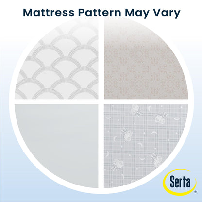 Serta Perfect Start Limited Dual Sided Baby Crib Mattress and Toddler Mattress, Breathable Fiber Core, GREENGUARD Gold Certified, Waterproof, 7 Year Warranty, Made in USA