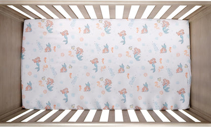 Bedtime Originals Disney Baby The Little Mermaid 3-Piece Baby Crib Bedding Set