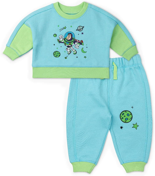 monica + andy unisex-child Organic Sporty Sweatsuit