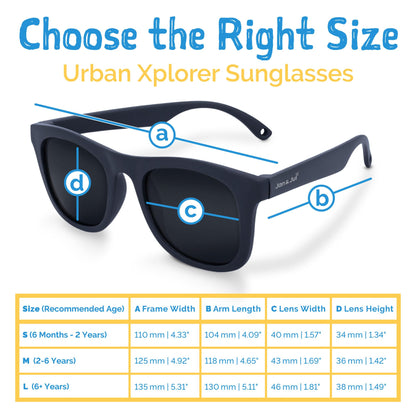 JAN & JUL Baby Toddler Kids’ Flexible UV-400 Polarized Sun-glasses with Strap for Girls Boys