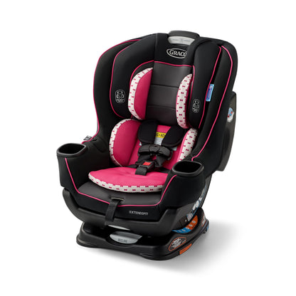 Graco Extend2Fit 3-in-1 Convertible Car Seat, 3 Modes – Rear Facing, Forward Facing Baby Car Seat and Highback Booster Seat, Adjustable Extension Panel for Extra Legroom, Cullen