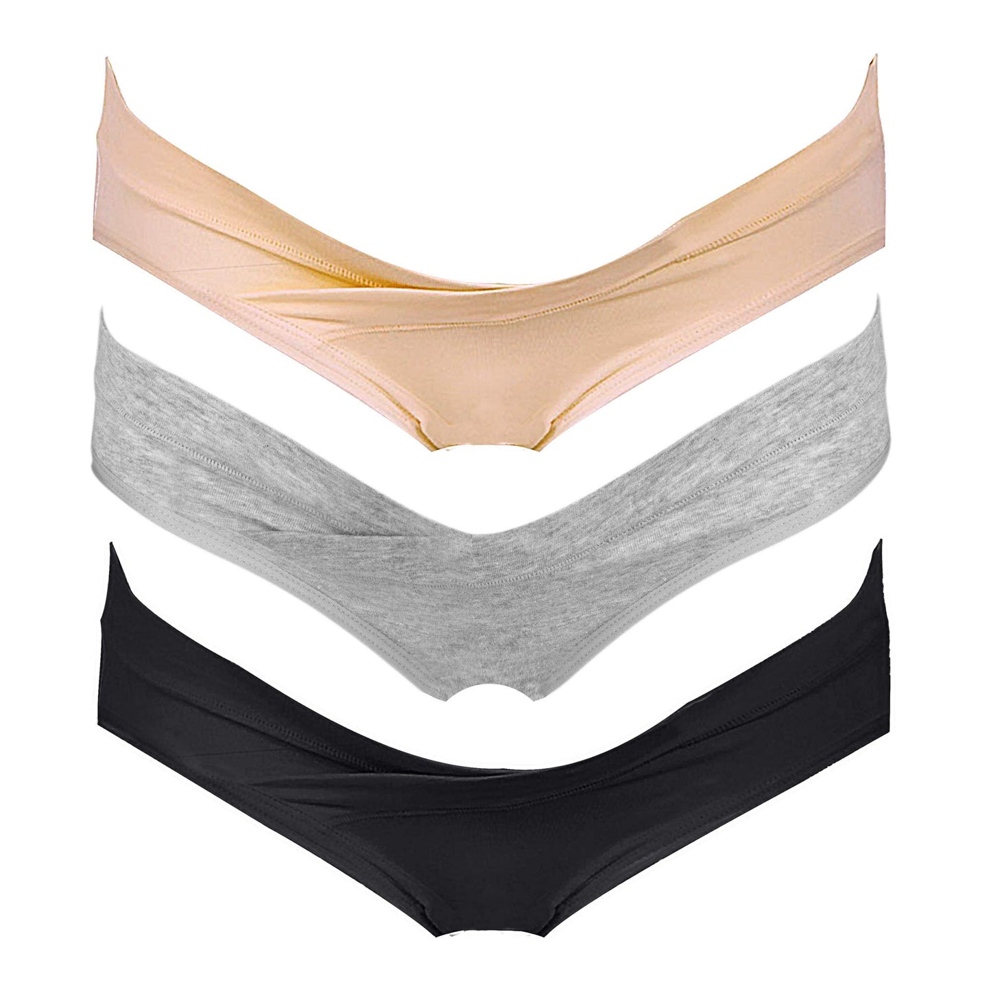 Intimate Portal Cotton Maternity Underwear Under the Bump Pregnancy Postpartum Bikini Panties