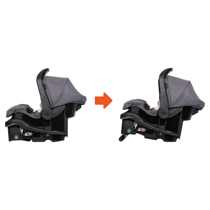 Baby Trend Passport® Switch 6-in-1 Modular Stroller Travel System with EZ-Lift™ Plus Infant Car Seat, Dash Black