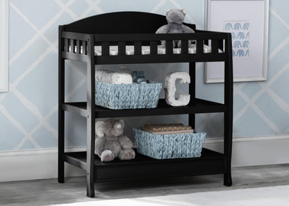 Delta Children Infant Changing Table with Pad, Dark Chocolate
