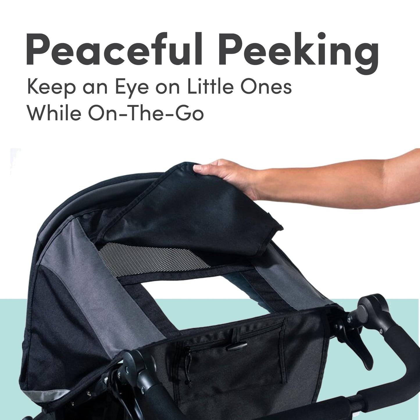 BOB Gear Revolution Flex 3.0 Jogging Stroller, Graphite Black