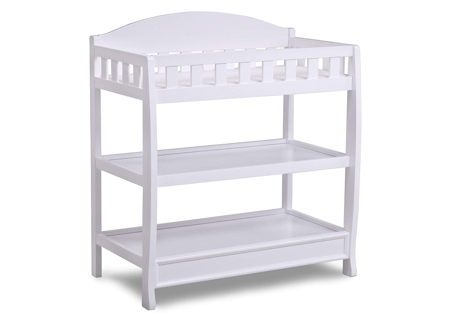 Delta Children Infant Changing Table with Pad, Dark Chocolate