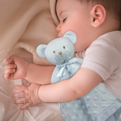 Pro Goleem Elephant Security Blanket, Soft Lovey Unisex Lovie Baby Gifts for Boys and Girls Snuggle Toy Stuffed Animal Newborn Essentials and Items Grey 16 Inch