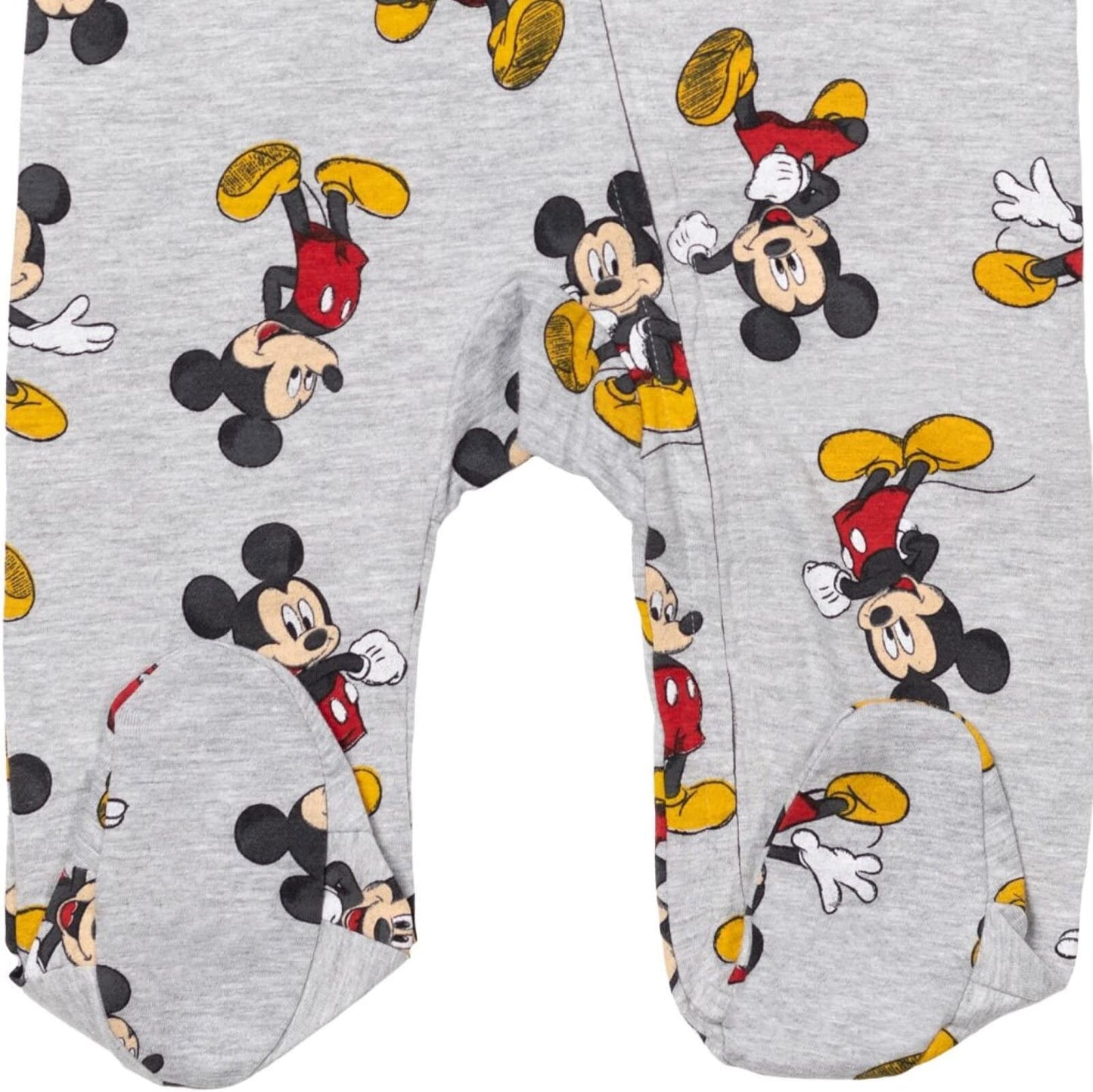 Disney Baby 2 Pack Zip Up Sleep N' Plays Newborn to Infant Sizes (Newborn - 24 Months)