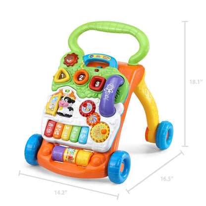 VTech Sit-to-Stand Learning Walker (Frustration Free Packaging), Blue