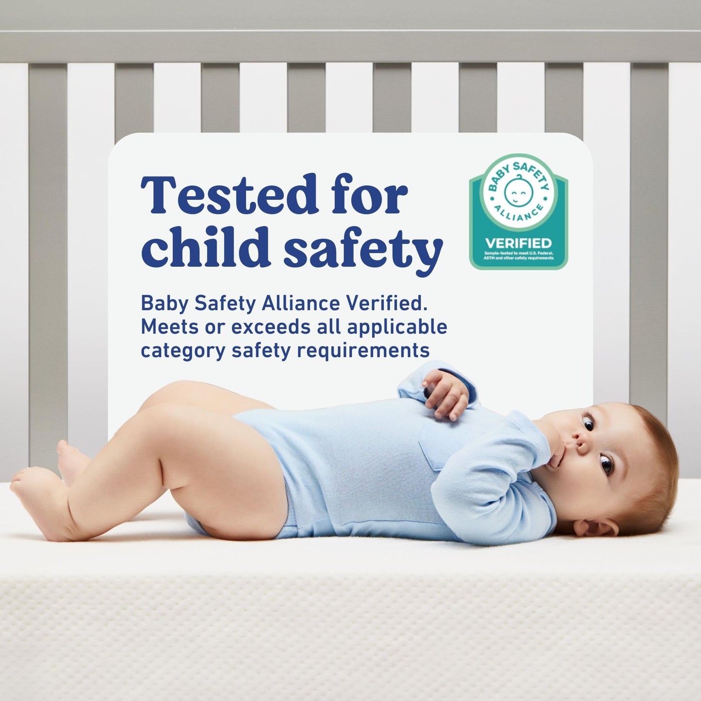 Graco Premium Crib & Toddler Mattress – GREENGUARD Gold Certified, Machine Washable Oeko-TEX Standard 100 Certified Cover with Waterproof Surface, Fits Any Standard Full Size Baby Crib & Toddler Bed