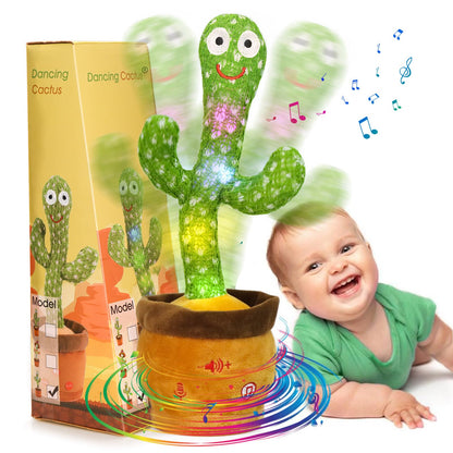 Emoin Dancing Talking Giraffe Baby Toy, Adjustable Volume Baby Giraffe Toys Singing 10 Children's Songs Singing Mimicking Recording Repeating What You Say for Toddlers