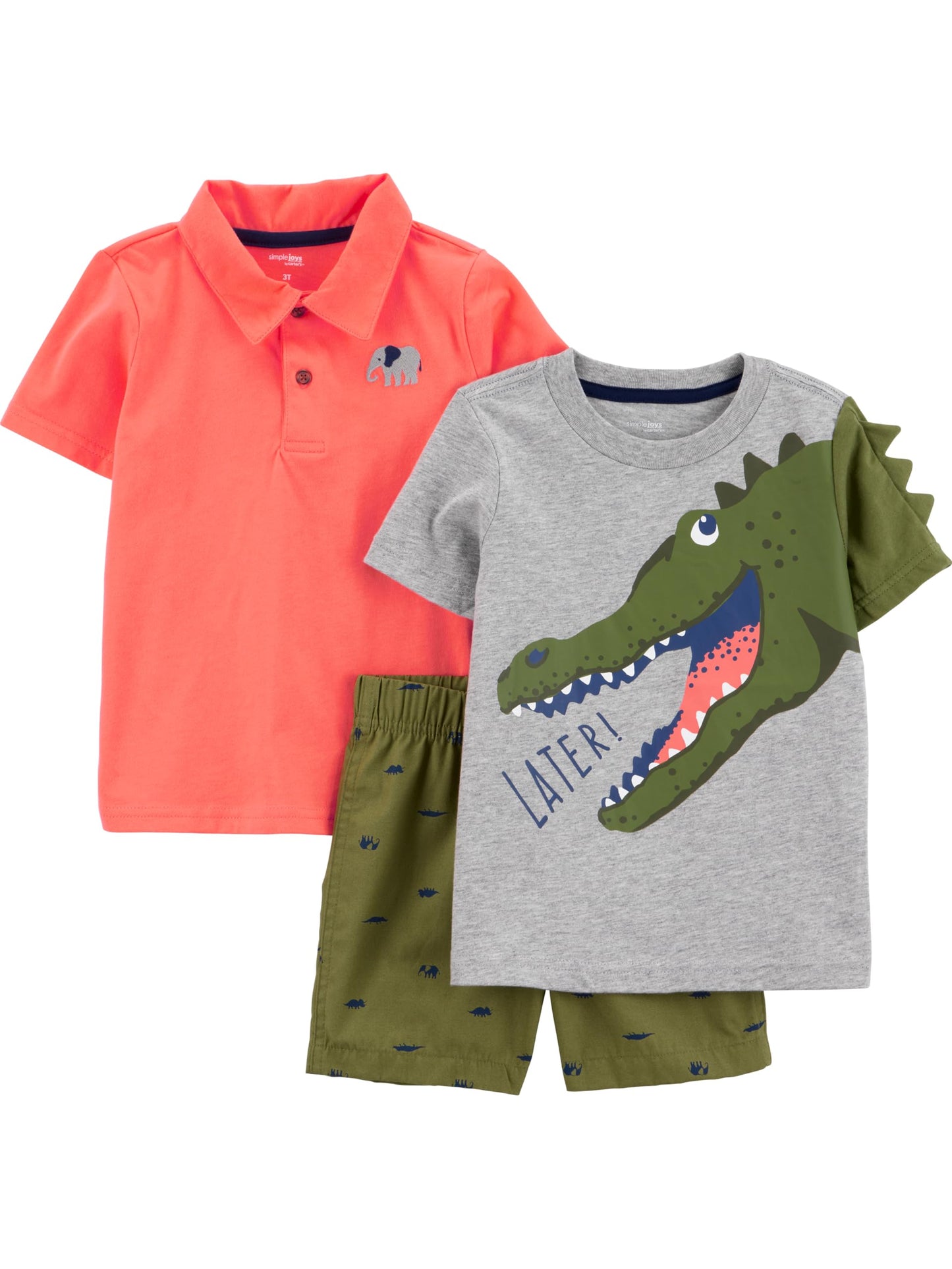 Simple Joys by Carter's baby-boys 3-piece Playwear Set