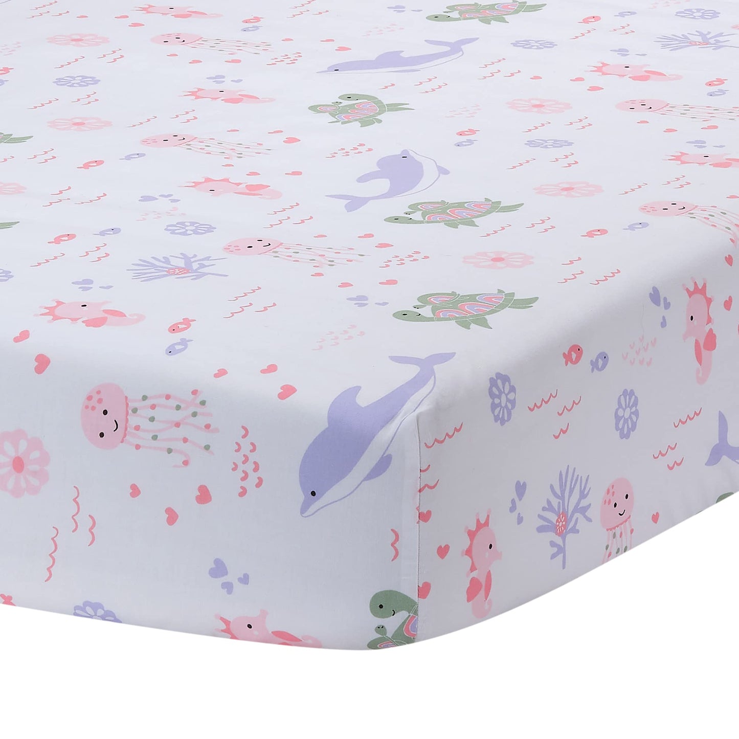 Lambs & Ivy Disney Baby Pooh Bear & Pals Cotton 3Piece Nursery Crib Bedding Set