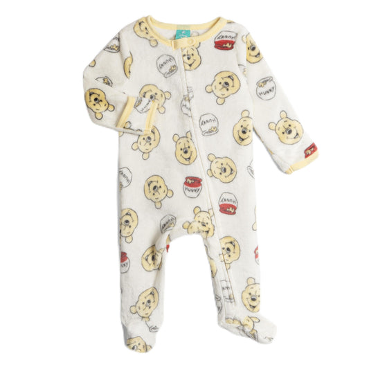 Disney Baby Boys Long Sleeve Footed Sleep and Play Coveralls