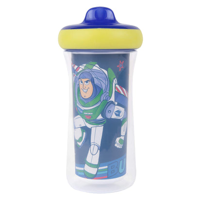 The First Years Disney Minnie Mouse Insulated Sippy Cups - Insulated Toddler Cups with Bite-Resistant Hard Spout - 9 Ounces - 2 Count