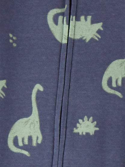 Simple Joys by Carter's baby-boys 3-pack Snug Fit Footed Cotton Pajamas