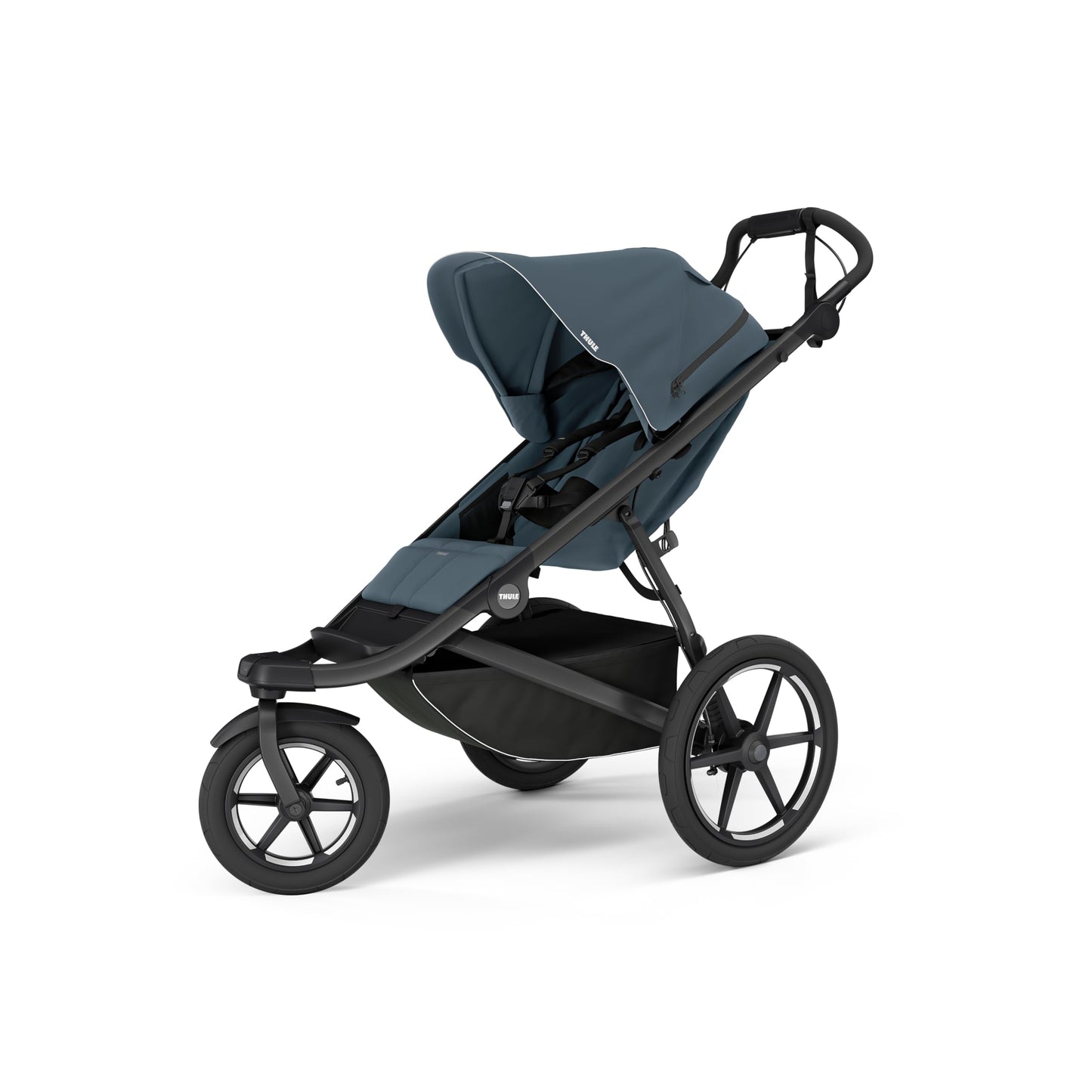 Thule Urban Glide 3 Single Child All-Terrain Stroller, Lightweight, Air-Filled Tires & Suspension, Integrated Hand Brake