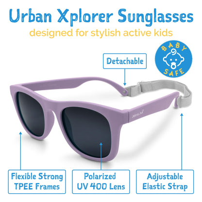 JAN & JUL Baby Toddler Kids’ Flexible UV-400 Polarized Sun-glasses with Strap for Girls Boys