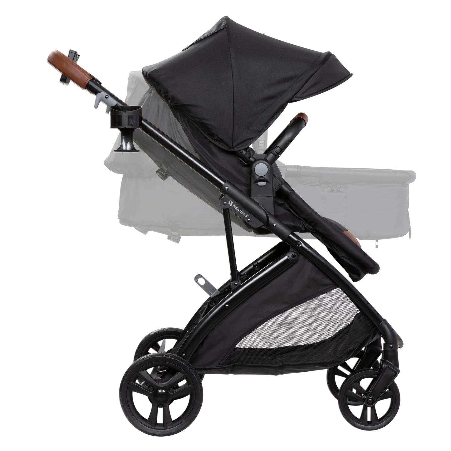 Baby Trend Passport® Switch 6-in-1 Modular Stroller Travel System with EZ-Lift™ Plus Infant Car Seat, Dash Black