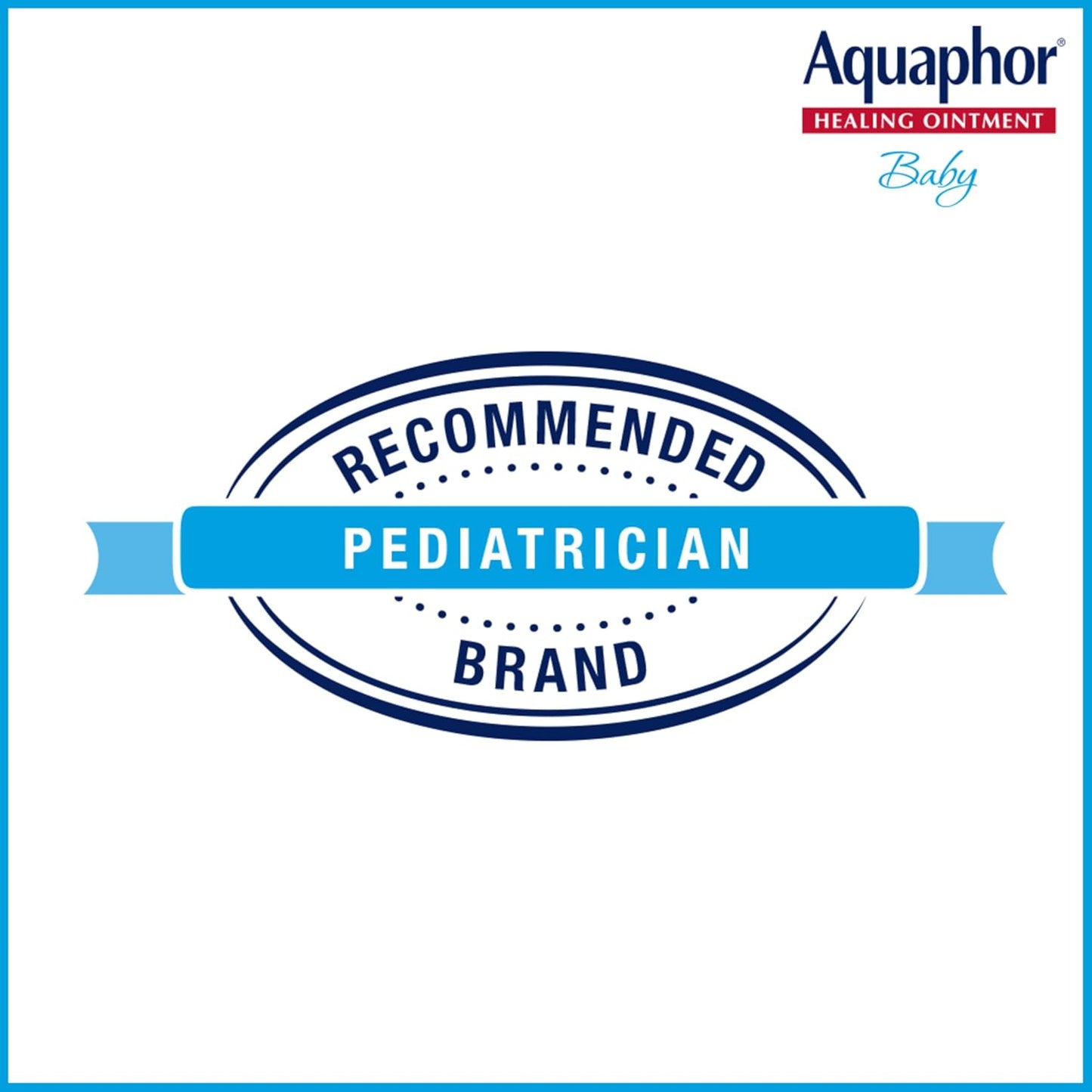 Aquaphor Baby Healing Ointment Advanced Therapy Skin Protectant for Chapped or Dry Skin, Drool Rash and Diaper Rash Ointment, 14 Oz Jar