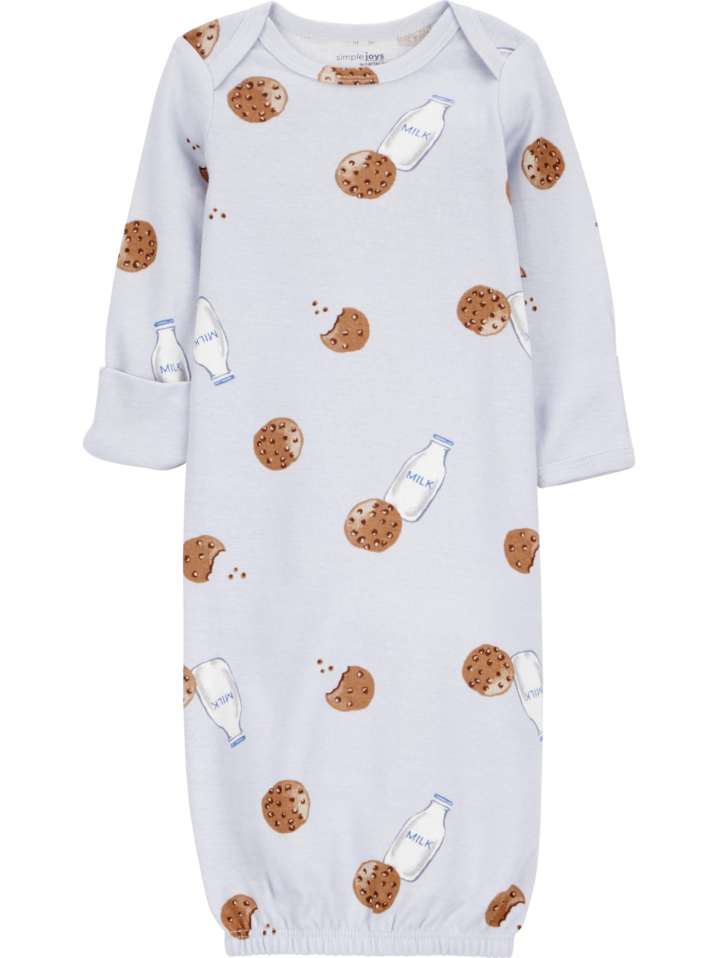 Simple Joys by Carter's Baby 3-pack Neutral Cotton Sleeper Gown