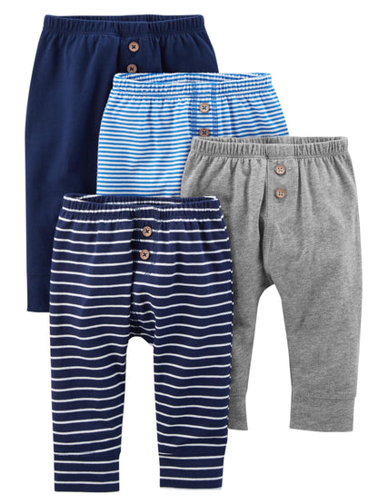 Simple Joys by Carter's Baby 4-Pack Neutral Pant