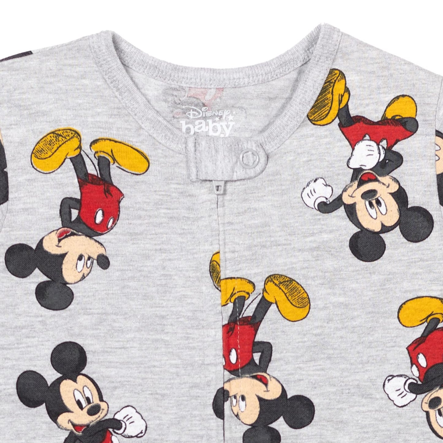 Disney Baby 2 Pack Zip Up Sleep N' Plays Newborn to Infant Sizes (Newborn - 24 Months)