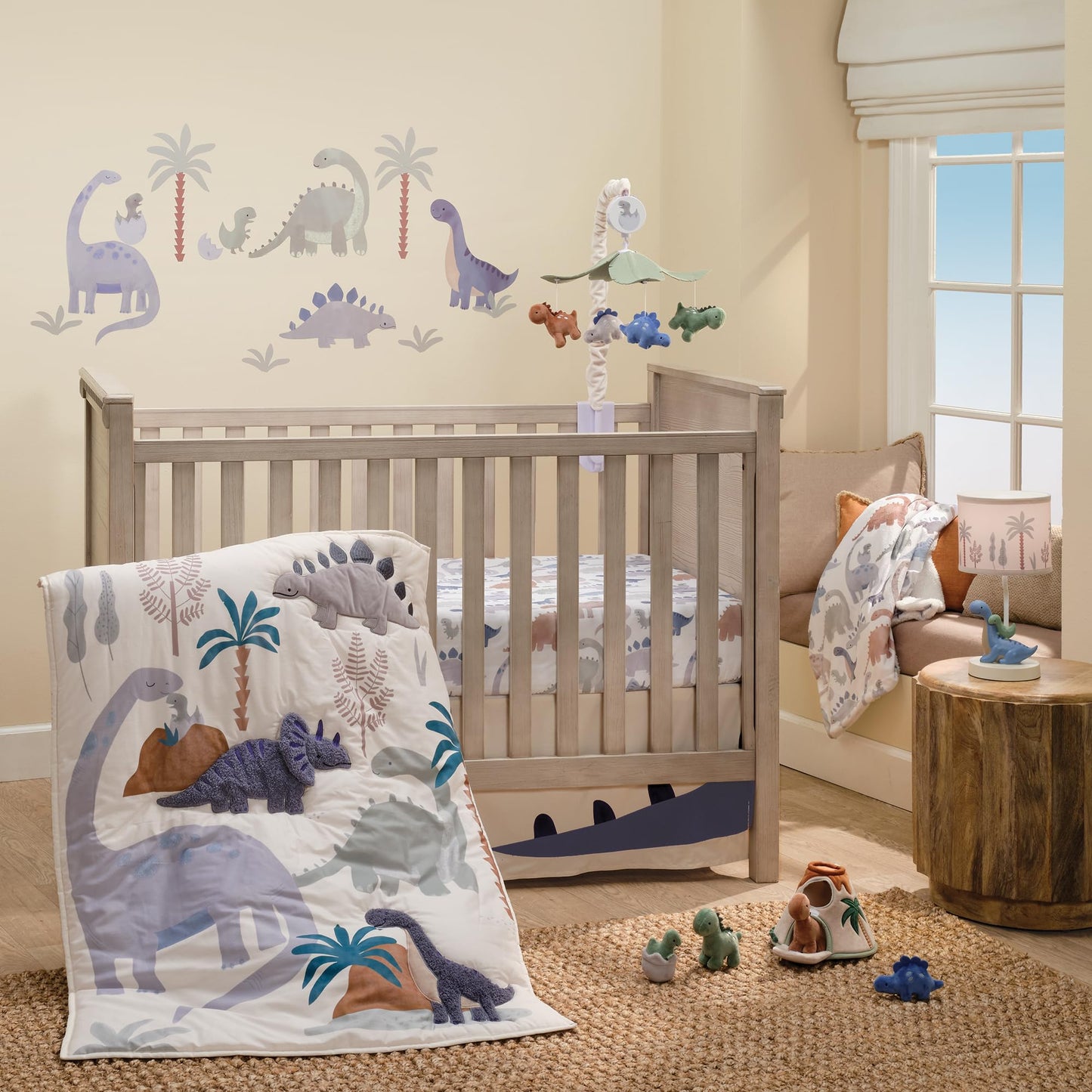 Lambs & Ivy Disney Baby Pooh Bear & Pals Cotton 3Piece Nursery Crib Bedding Set