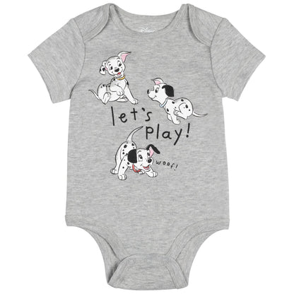 Disney Baby 5 Pack Bodysuits Newborn to Infant Sizes (Newborn - 24 Months)