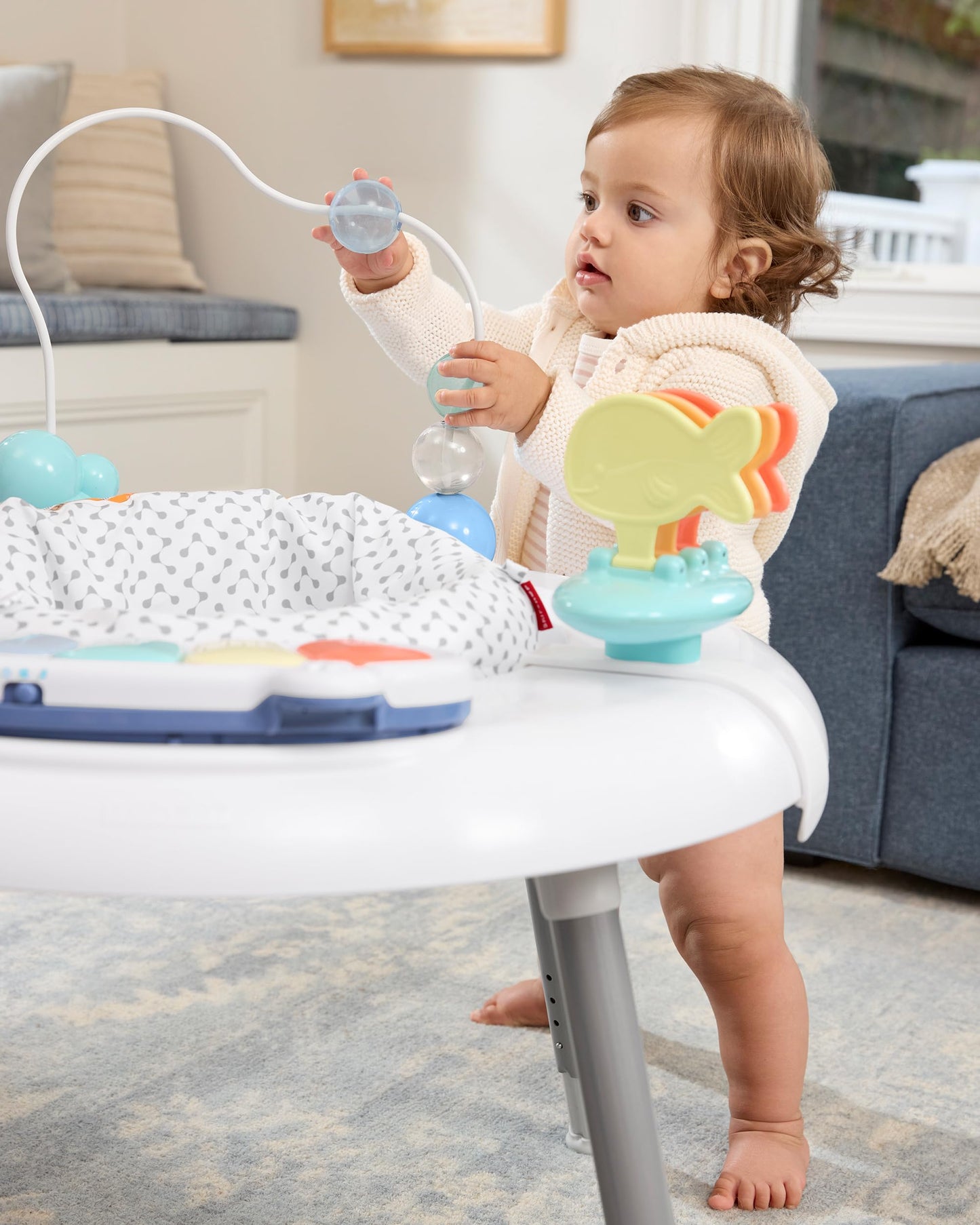 Skip Hop Baby Activity Center: Interactive Play Center with 3-Stage Grow-with-Me Functionality, 4mo+, Explore & More
