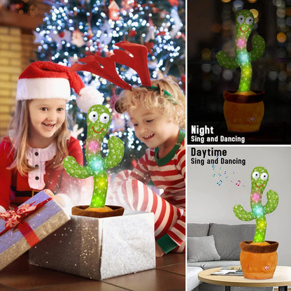 Emoin Dancing Talking Giraffe Baby Toy, Adjustable Volume Baby Giraffe Toys Singing 10 Children's Songs Singing Mimicking Recording Repeating What You Say for Toddlers