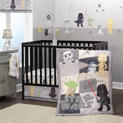 Lambs & Ivy Disney Baby Forever Mickey Mouse White Fitted Crib Sheet