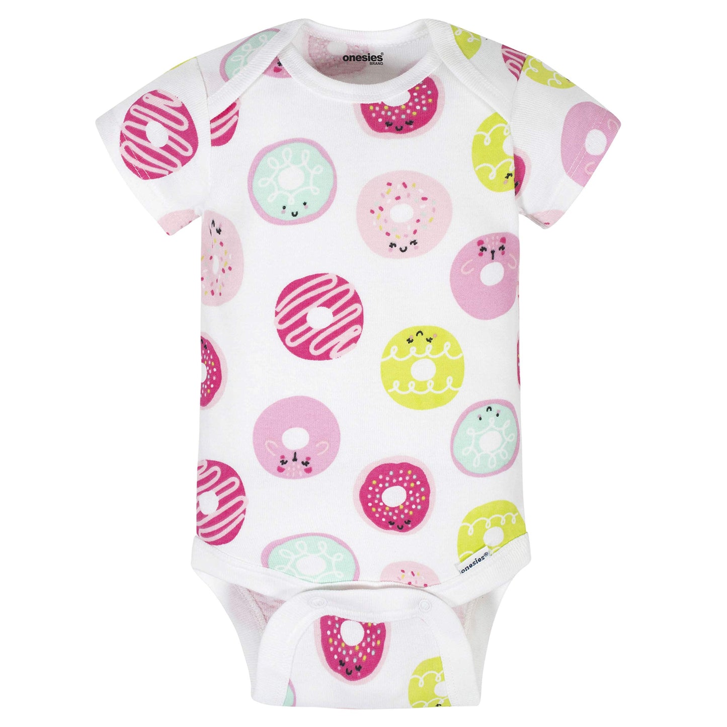 Onesies Brand Baby Girls' 8-pack Short Sleeve Mix & Match Bodysuits