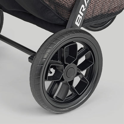 Chicco Bravo® 3-in-1 Trio Travel System, Bravo® Quick-Fold Stroller with KeyFit® 30 Infant Car Seat and Base, Car Seat and Stroller Combo | Parker