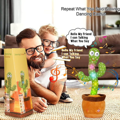 Emoin Dancing Talking Giraffe Baby Toy, Adjustable Volume Baby Giraffe Toys Singing 10 Children's Songs Singing Mimicking Recording Repeating What You Say for Toddlers