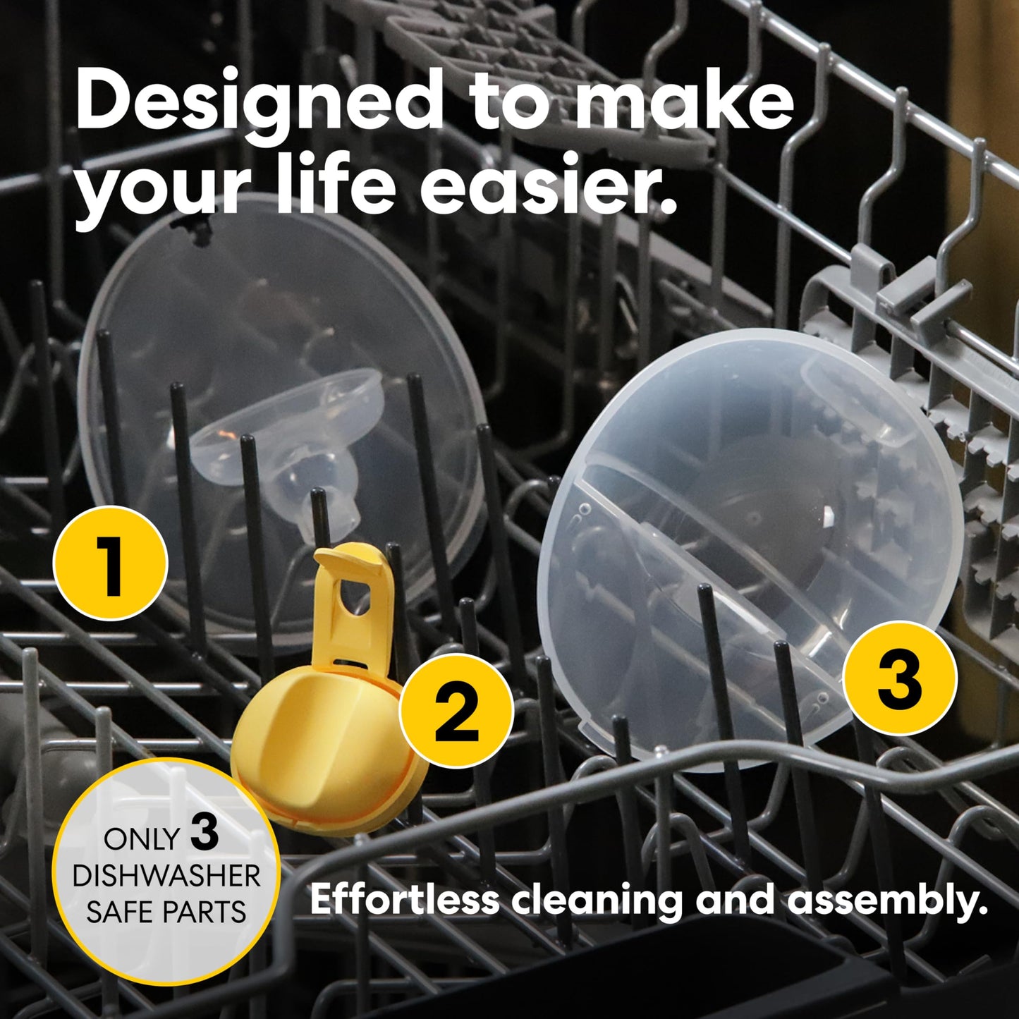 Medela Motion InBra Wearable Breast Pump, Portable Hands-Free Wireless Electric Pump, Highly efficient, Lightweight, Custom fit with Inserts, Rechargeable Battery, Discreet, Quiet, Only 3 Parts