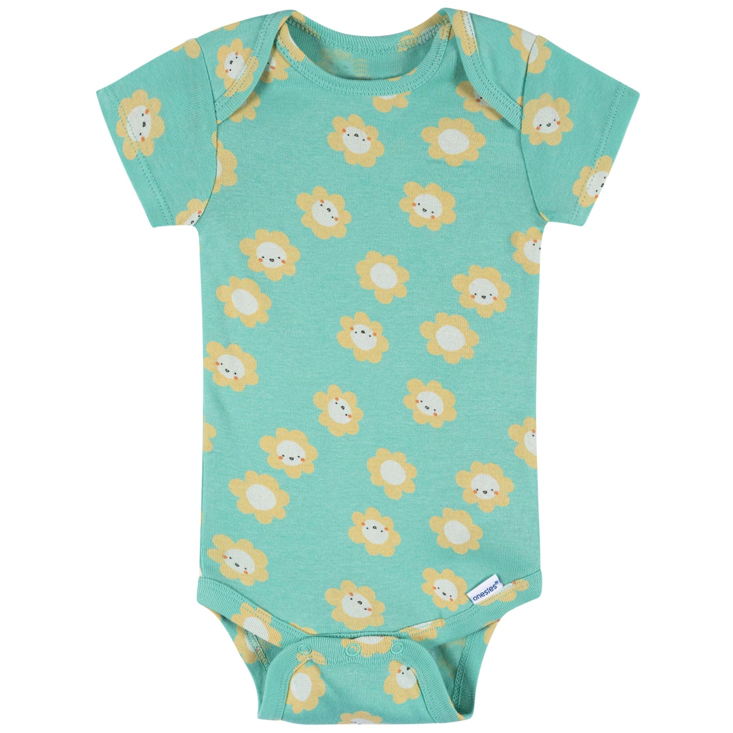 Onesies Brand Baby Girls' 8-pack Short Sleeve Mix & Match Bodysuits