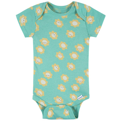 Onesies Brand Baby Girls' 8-pack Short Sleeve Mix & Match Bodysuits