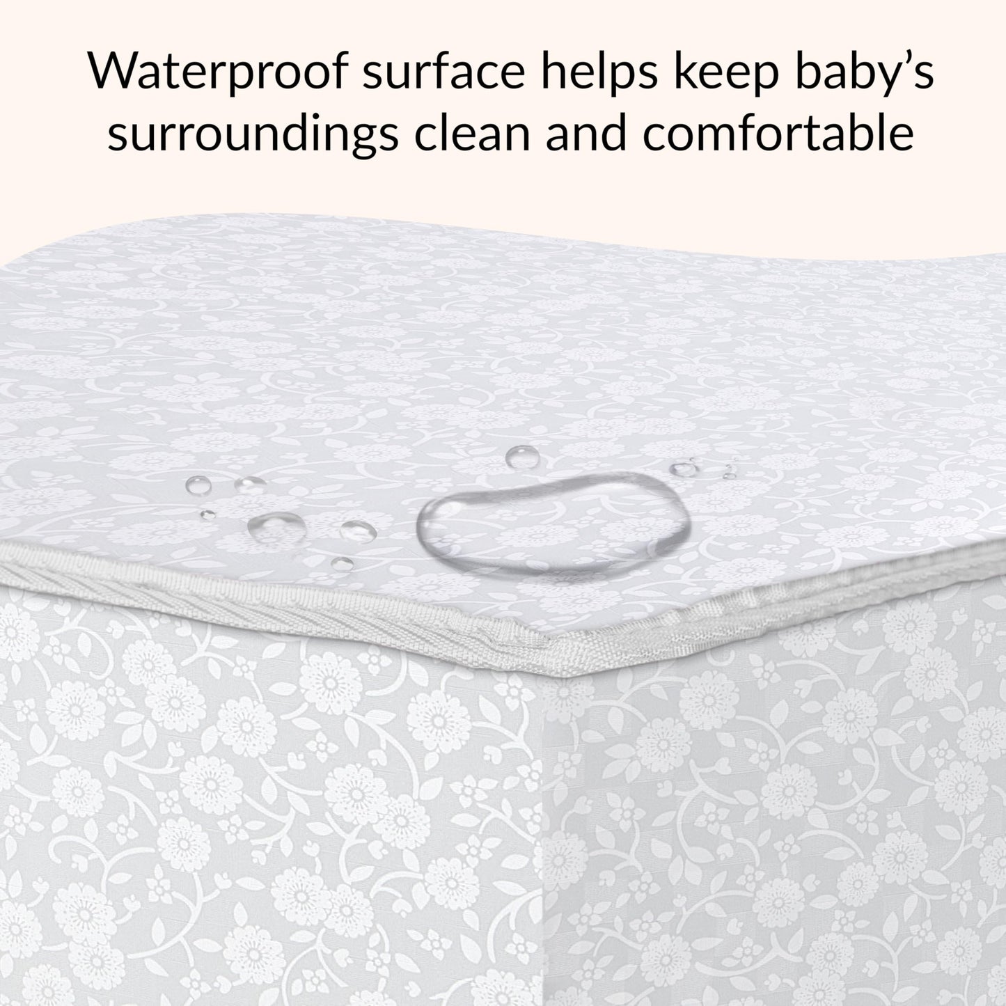 Dream On Me Twilight 5” 88 Coil Inner Spring Crib & Toddler Mattress – Brown Cloud, Greenguard Gold & BSA Certified, Waterproof & Stain-Resistant Cover, Fits Standard Full-Size Cribs & Toddler Beds