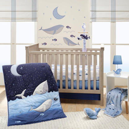 Lambs & Ivy Disney Baby Pooh Bear & Pals Cotton 3Piece Nursery Crib Bedding Set