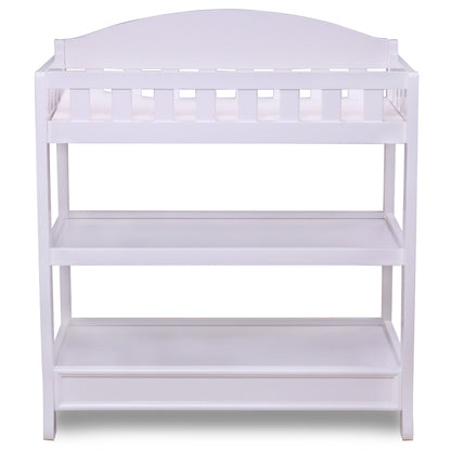 Delta Children Infant Changing Table with Pad, Dark Chocolate