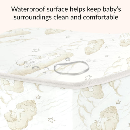 Dream On Me Twilight 5” 88 Coil Inner Spring Crib & Toddler Mattress – Brown Cloud, Greenguard Gold & BSA Certified, Waterproof & Stain-Resistant Cover, Fits Standard Full-Size Cribs & Toddler Beds