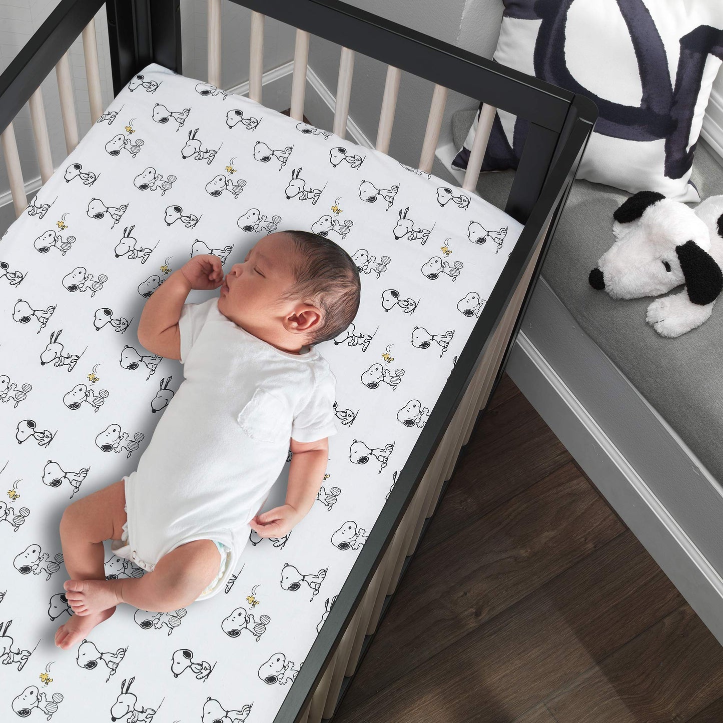 Lambs & Ivy Disney Baby Pooh Bear & Pals Cotton 3Piece Nursery Crib Bedding Set