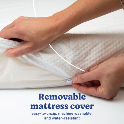 Graco Premium Crib & Toddler Mattress – GREENGUARD Gold Certified, Machine Washable Oeko-TEX Standard 100 Certified Cover with Waterproof Surface, Fits Any Standard Full Size Baby Crib & Toddler Bed