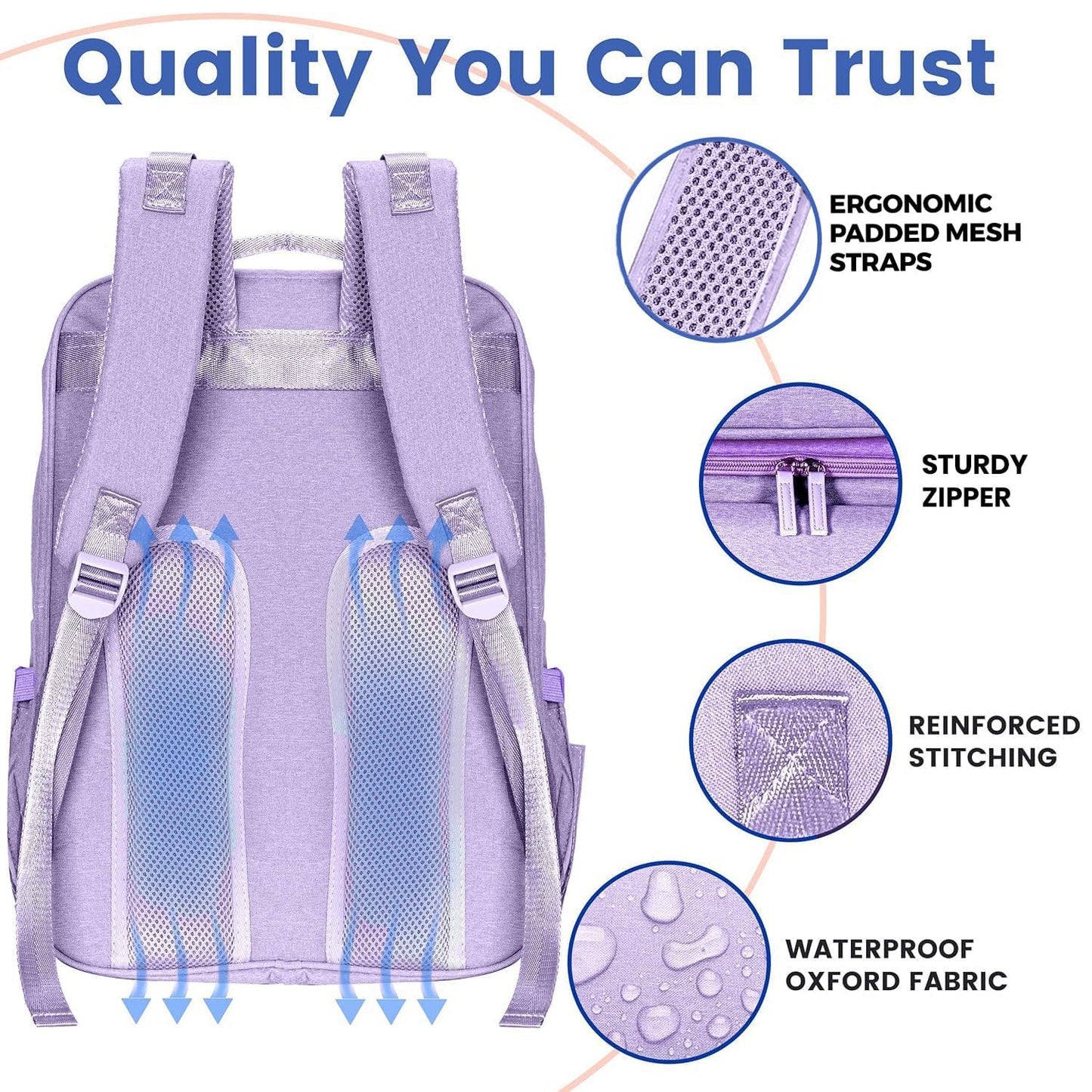 PILLANI Baby Diaper Bag Backpack - Baby Bag for Girls & Boys, Large Waterproof Toddler Diaper Backpack - Baby Shower Gifts & Registry Must Haves - Travel Diaper Bags with Changing Pad - Newborn Stuff